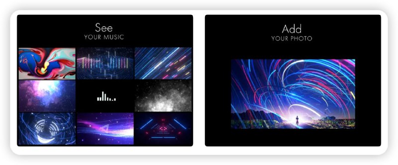 #ios #app优质ios app推荐-STAELLA - 音乐可视化器轻松制作音乐视频，用眼睛欣赏音乐觉音乐播放器和音乐视频制作器无需编辑导入您的音乐和照片